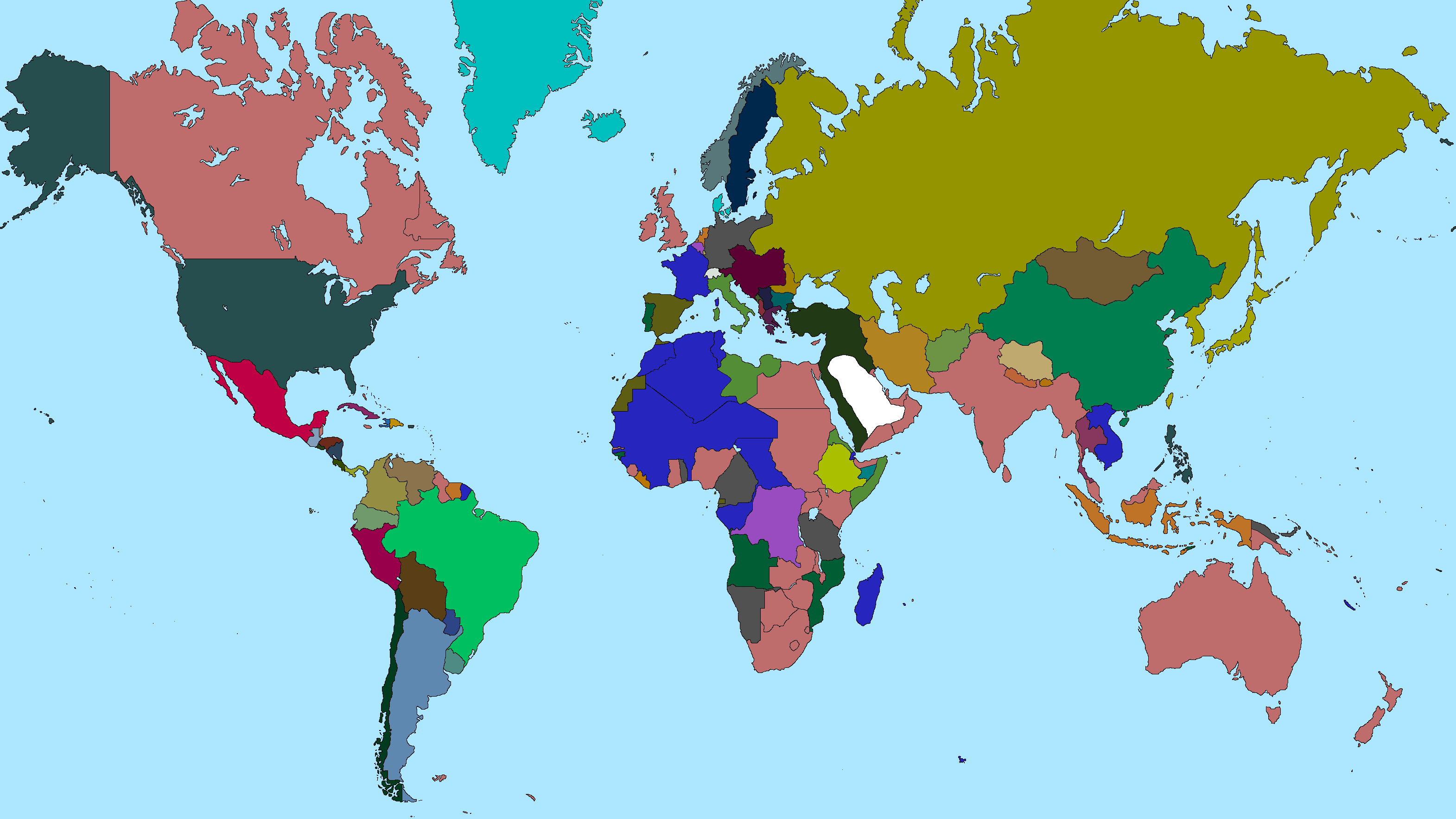 Blank Map of the World (1914) by CanhDuy2006 on DeviantArt