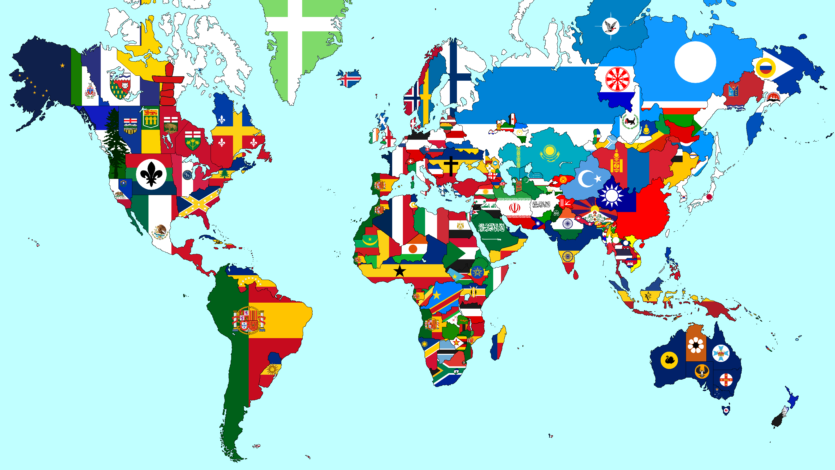 Alternate World Map in 2100 by CanhDuy2006 on DeviantArt