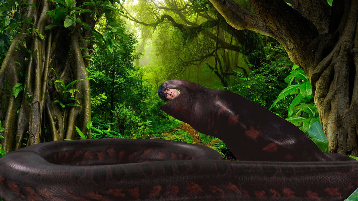Giant snake eats Ross Federman by CanhDuy2006 on DeviantArt