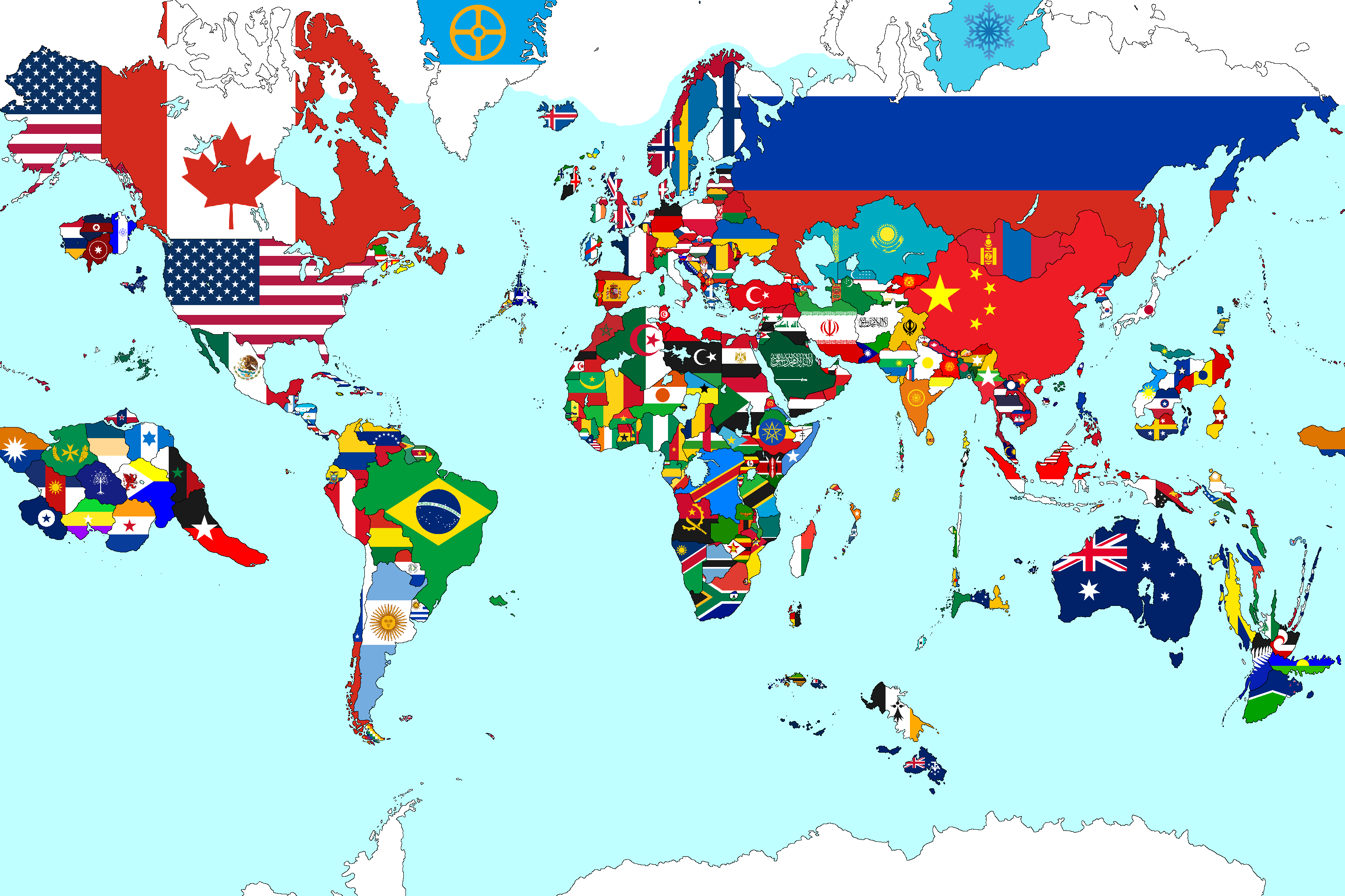 Alternate World Map With Lost Continents Flags By NguyenCanhDuy2006 alternate-world-map-with-lost-continents-flags-by-nguyencanhduy2006