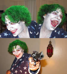 Classic Joker makeup test