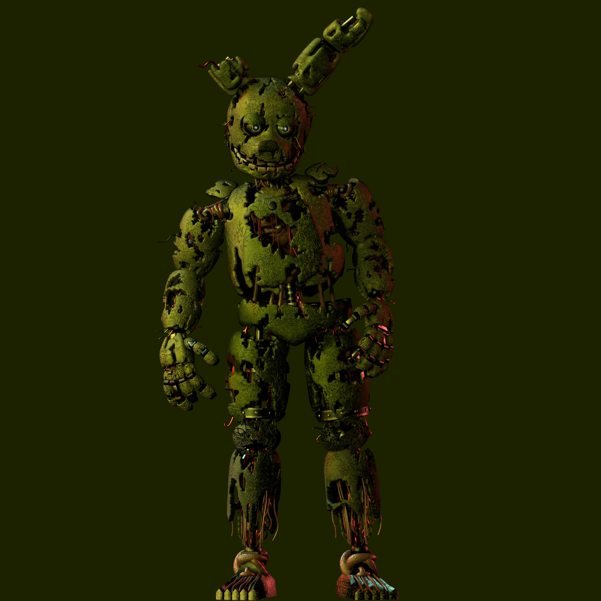 Fnaf 3 Springtrap by mrbiodaire187 on DeviantArt