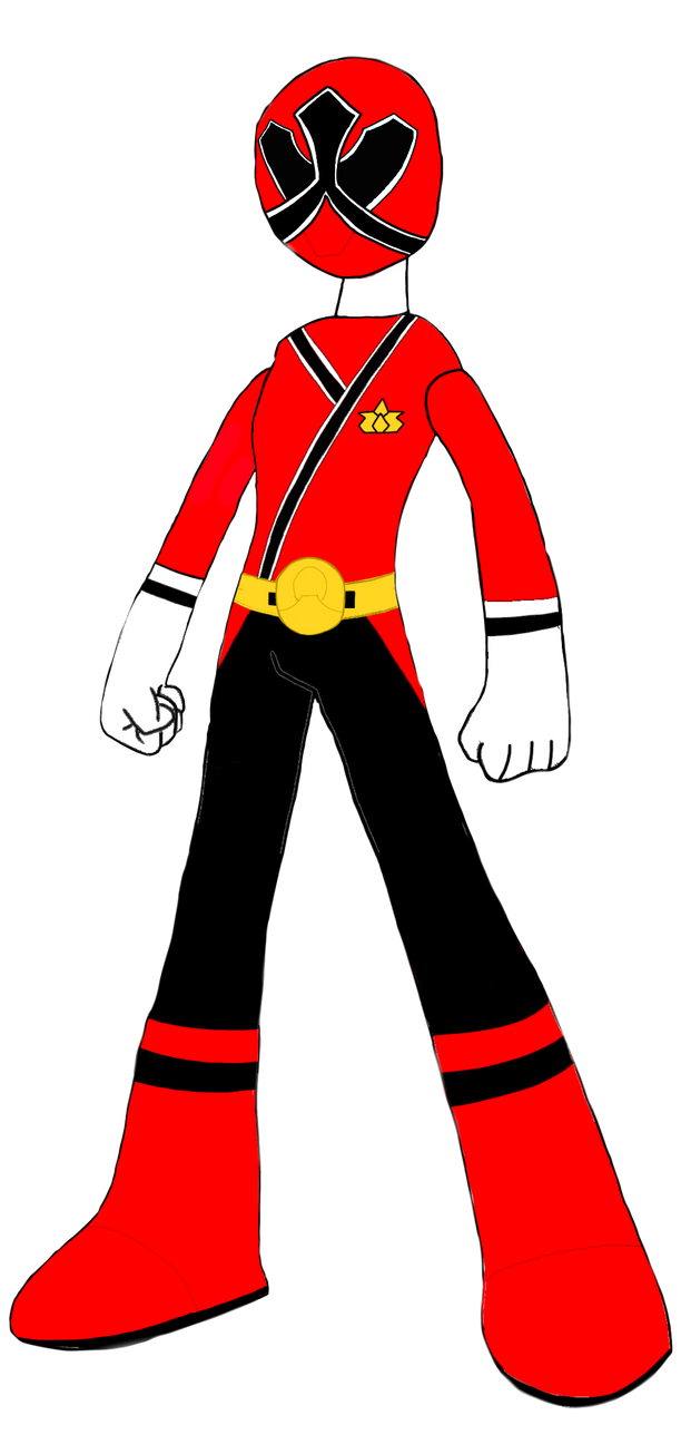 Samurai red ranger megaman style. by tyrannofuryranger14 on DeviantArt