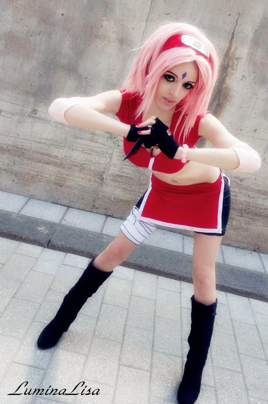 Sakura Haruno Cosplay (classic Version)