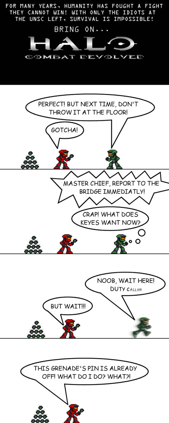 Halo: Combat Devolved - Page 1 by Xenokyro on DeviantArt
