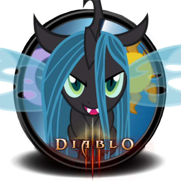 MLP Icon - Diablo 3 w/ Queen Chrysalis