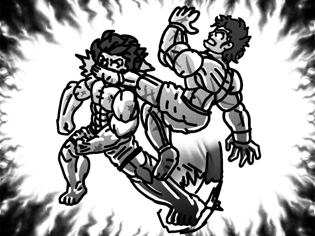 Baki hanma vs Ohma tokita by vishido25chromania on DeviantArt