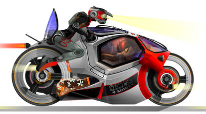 vector droid bike