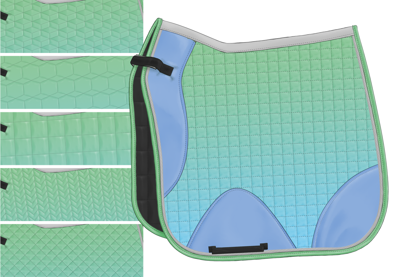 Saddlepad Template by Phantillyc on DeviantArt