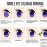 Simple Eye Coloring Tutorial