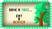 Save A Tree Stamp by Sky-Yoshi