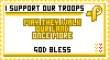 Support Our Troops Stamp