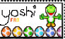 Yoshi Fan Stamp