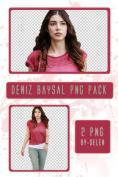 Deniz Baysal Png Pack