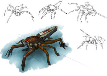 Spider Mech sketch