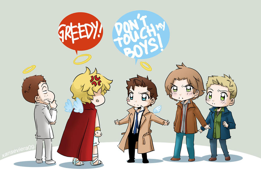 Supernatural+greedy by xanseviera