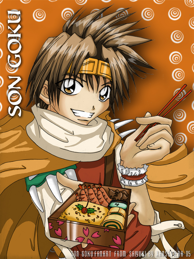 Saiyuki03: bento everyone...++