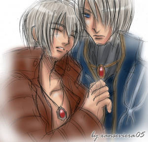 Dante X Vergil+lullaby