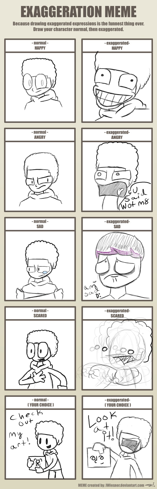Exaggeration Meme by jojomanpooper on DeviantArt