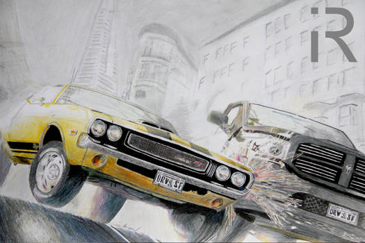 Dodge Challenger R/T / RAM [Driver SF] drawing