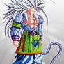 Goku ssj5 vector art