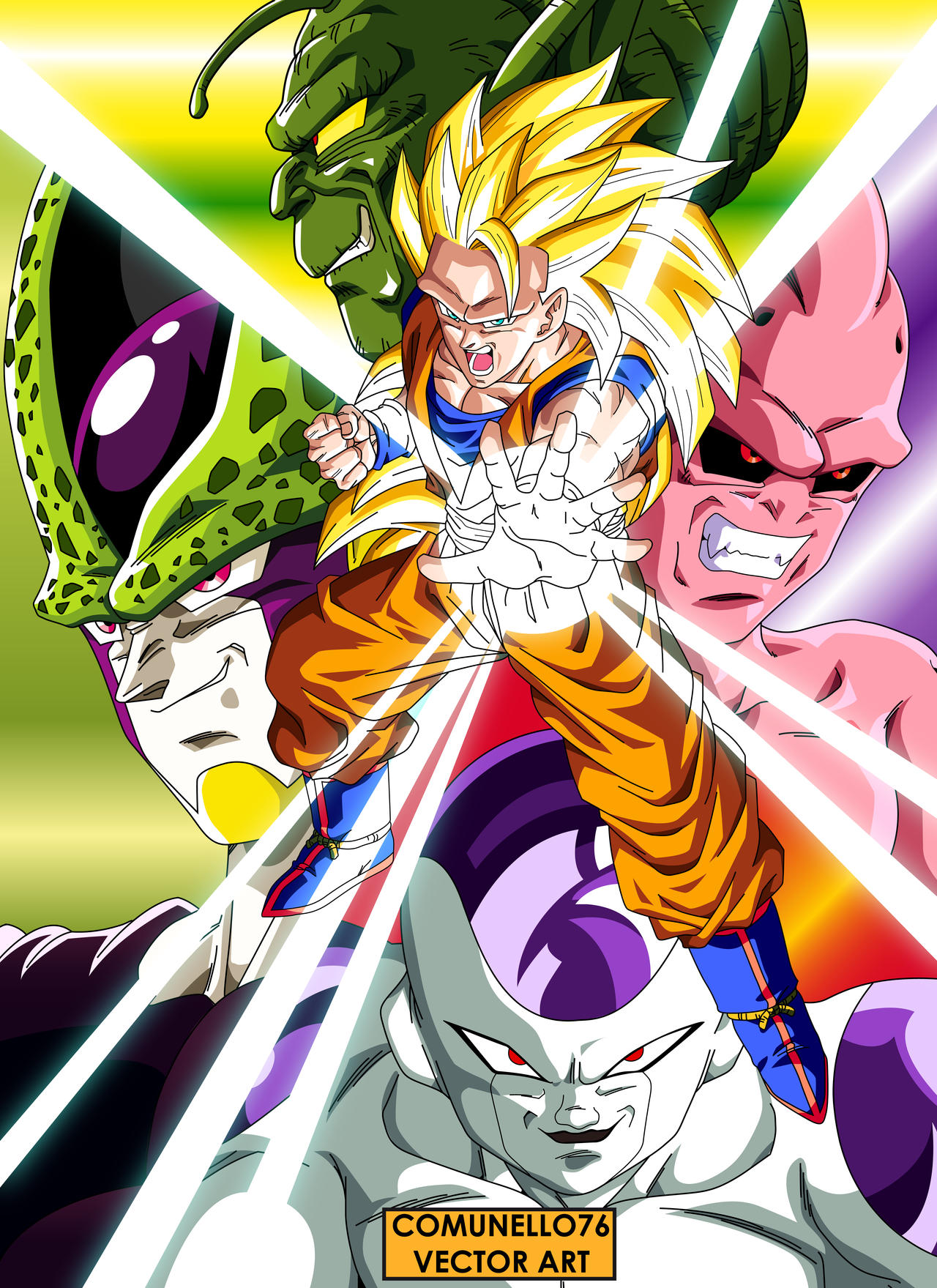 Poster Dragon Ball Z Sagas by Dony910 on DeviantArt