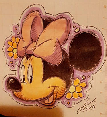 Minnie Mouse (Sticker PNG) by GlorijaDubravcic on DeviantArt