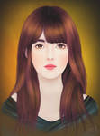Portrait of a Girl by FreyjaSig