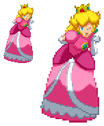 Princess Sprite Princess Peach sprite by VictorCrepa on DeviantArt