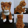 Webkinz signature orange tabby cat