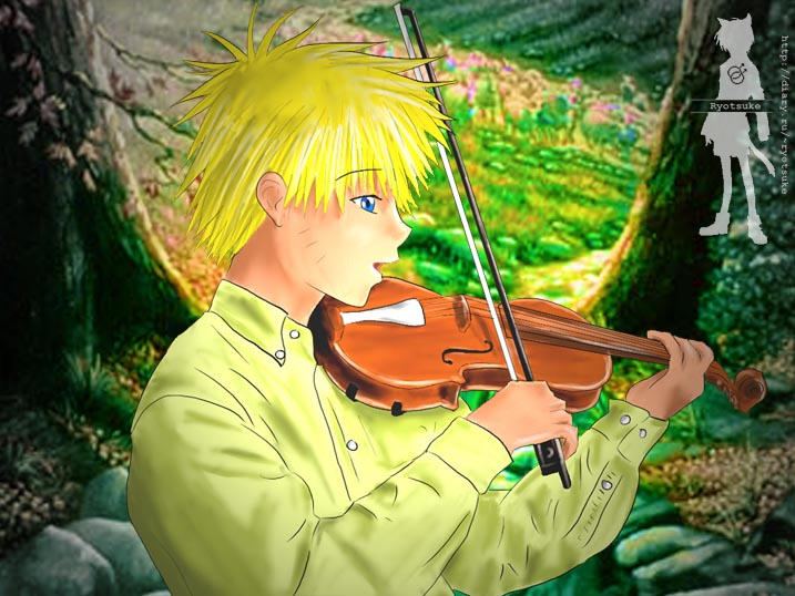 Naruto and Violin by Ryotsuke on DeviantArt