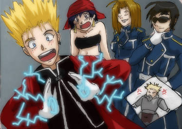 Trigun FMA cosplay