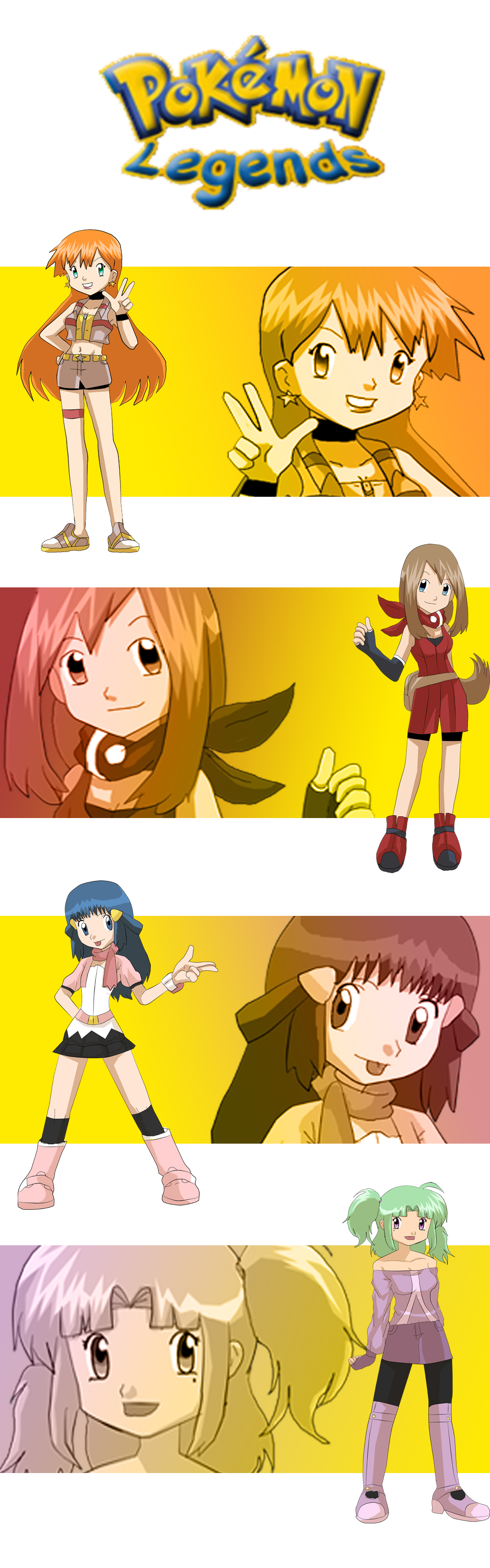 Pokemon Legends: Girls