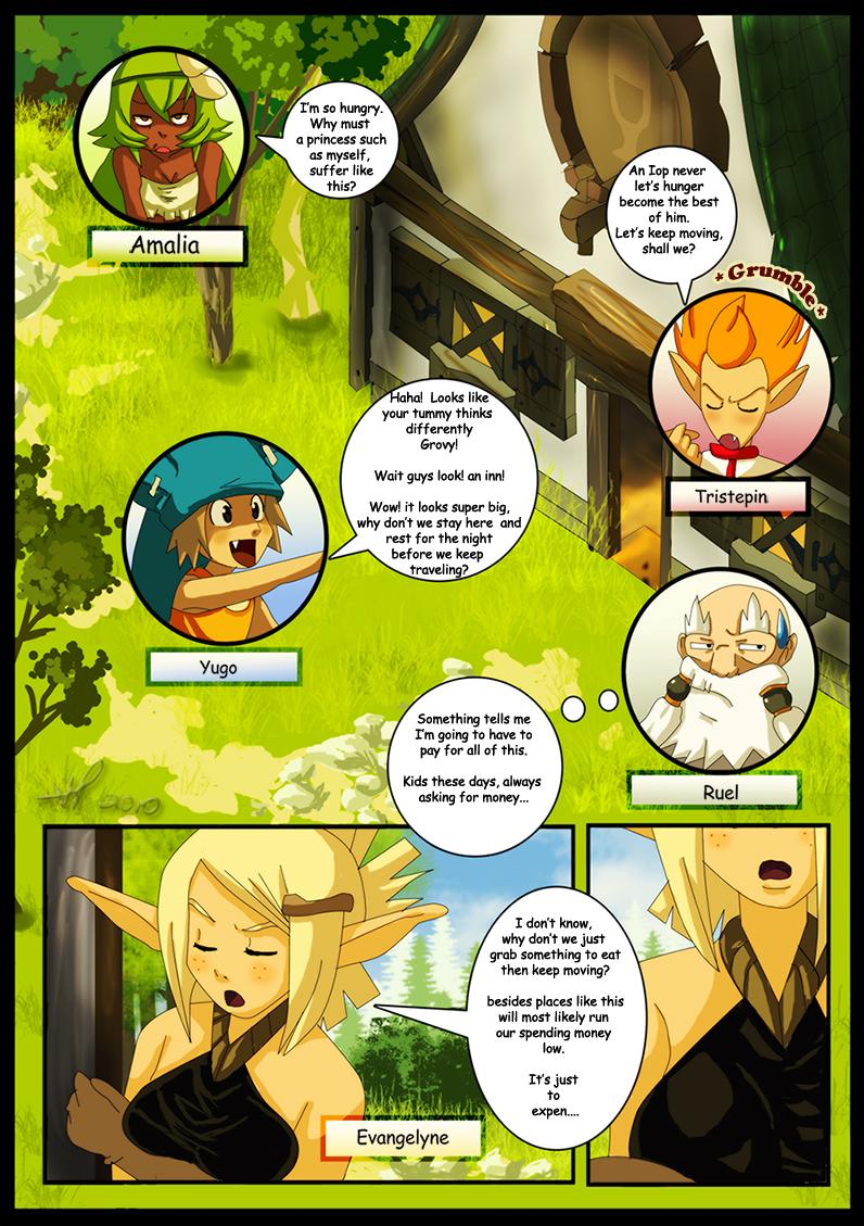 Wakfu doujin comish pg1