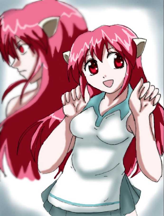 Lucy/Nyu (Elfen Lied) by This Boy (DOWNLOAD) #Mugen #AndroidMugen  #MugenAndroid 