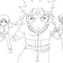 Naruto: Rush lineart