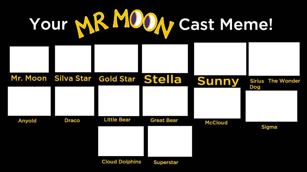 Your Cast Meme TEMPLATE 5 (For ALEXLOVER366) by on