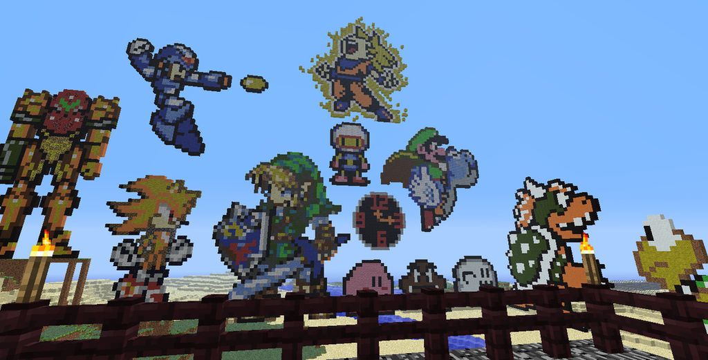 Minecraft Charater Pixel Art