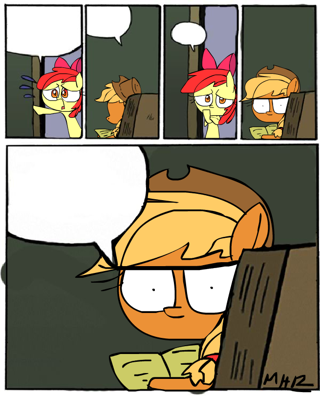 (REUPLOAD) Stare Applejack blank