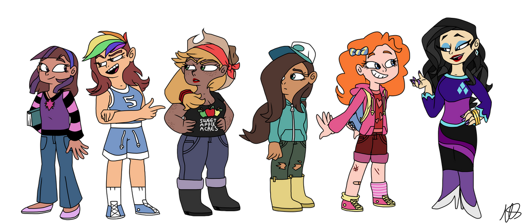 Humane 6 by Mushroom-Cookie-Bear on DeviantArt