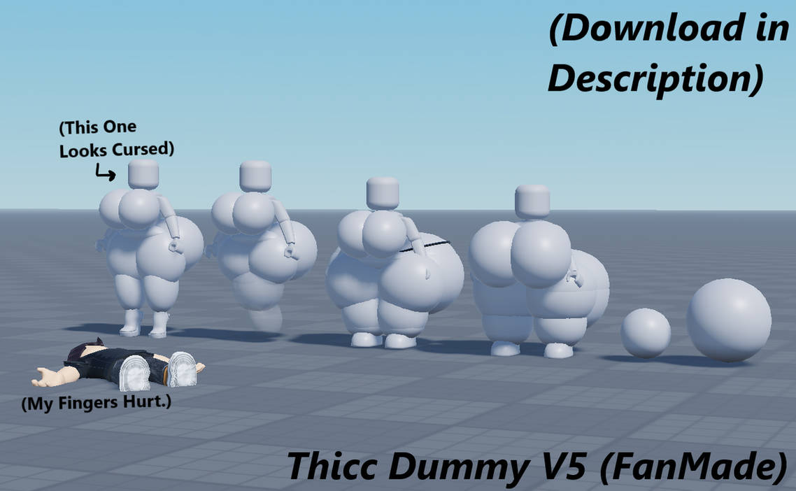 (FANMADE) Thicc Dummy Model V5 (Download in Desc.) by NoobPlayer6677 on ...