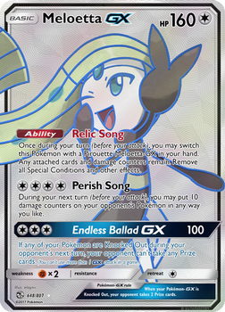 Meloetta GX Full Art