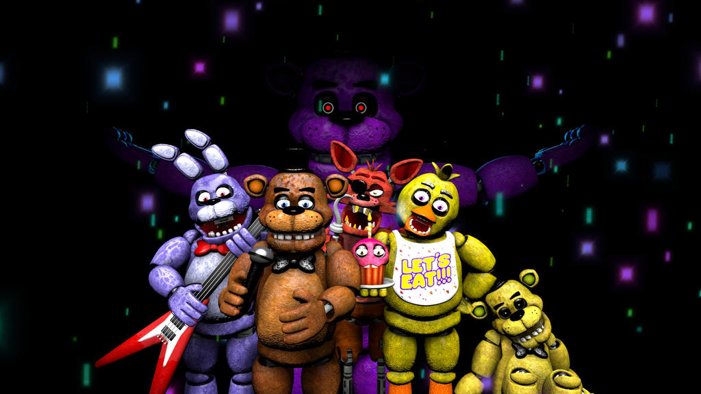 Fnaf 1 Poster By Bonragerswag On Deviantart Fnaf 1 Poster By Bonragerswag On Deviantart