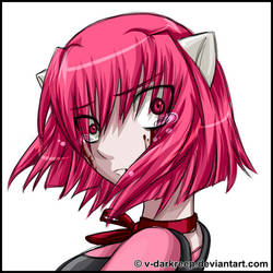 Elfen Lied Lucy crying