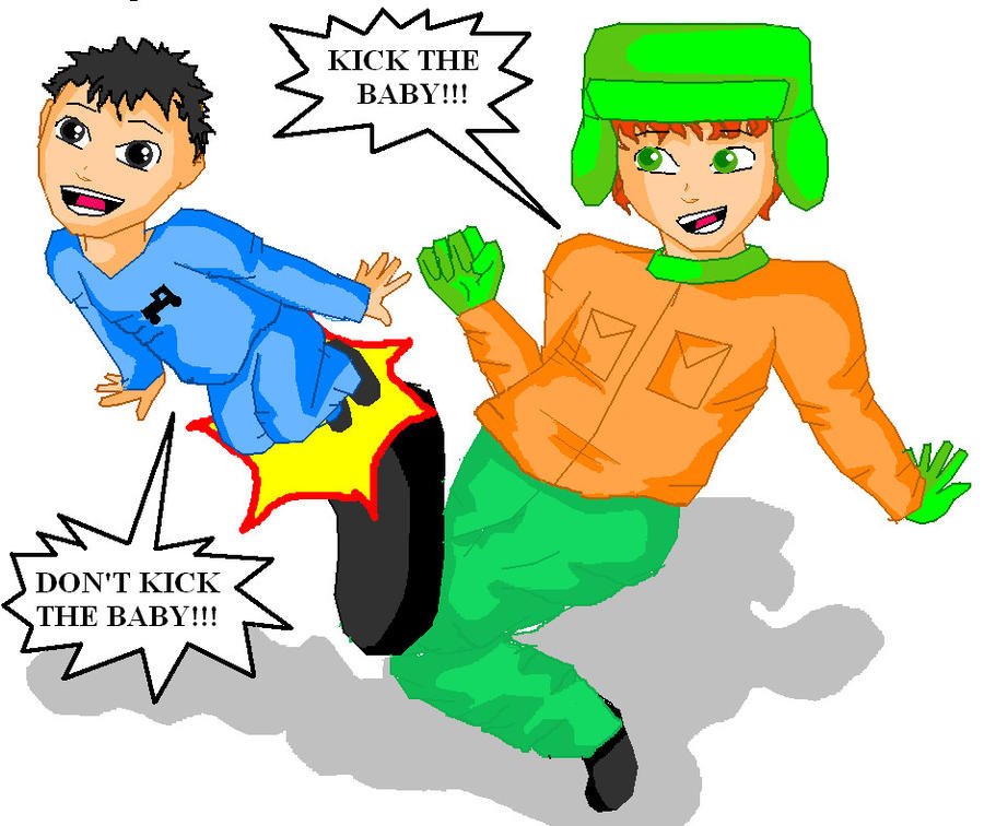 South Park Kick the baby by NoCalledxD on DeviantArt