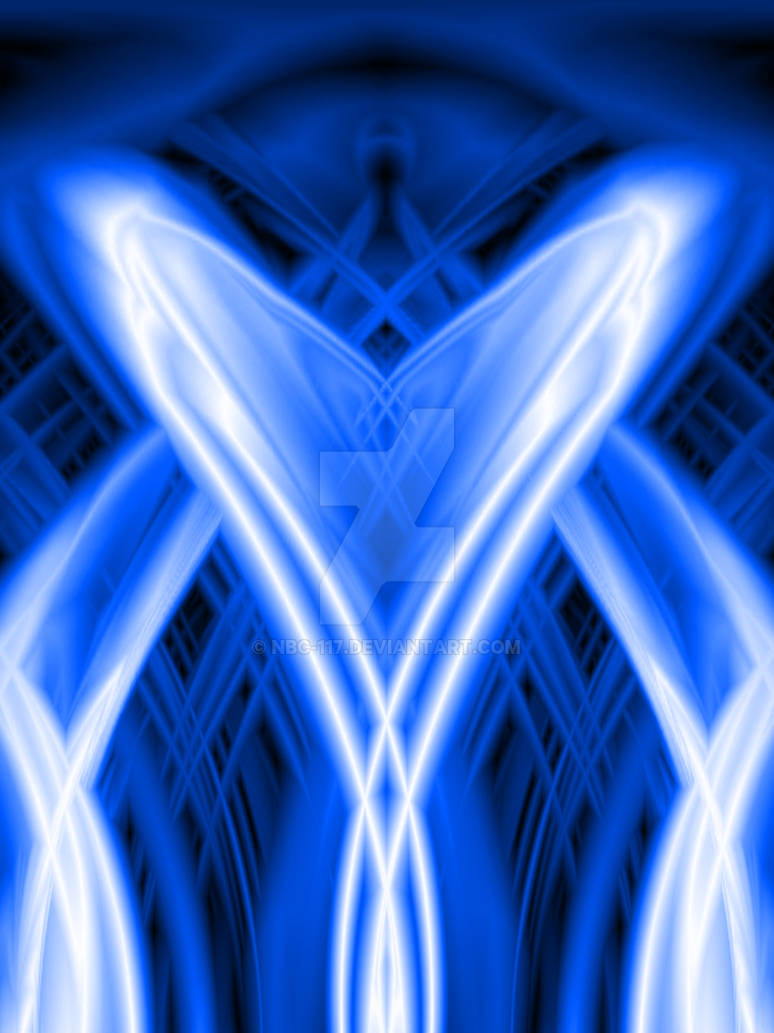 Blue Abstract art by NBC-117 on DeviantArt