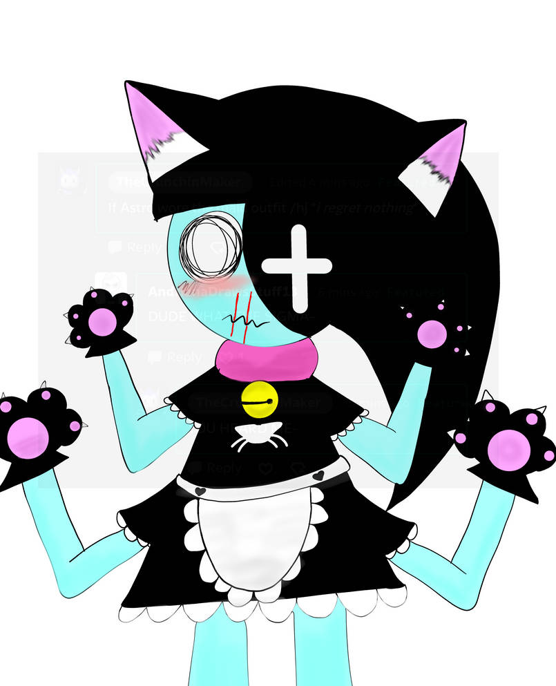Astro Wearing A Maid Outfit why Did I Make This By AndrianaDrawz133 astro-wearing-a-maid-outfit-why-did-i-make-this-by-andrianadrawz133