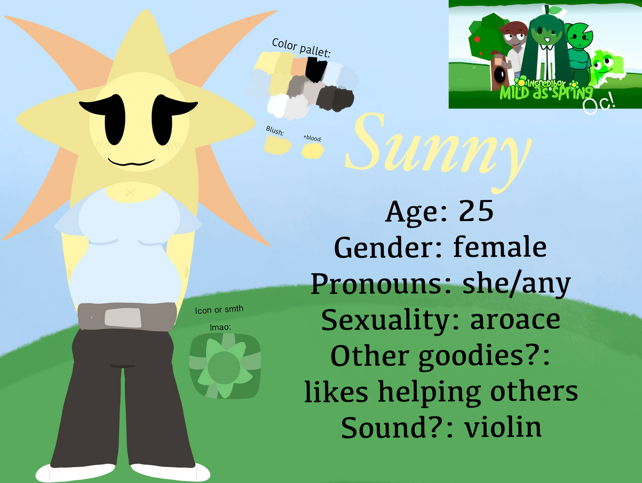 Basically 2 of my mild as spring ocs by AndrianaDrawz133 on DeviantArt