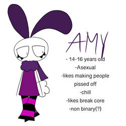 My very own DeviantArt bunnies oc I think