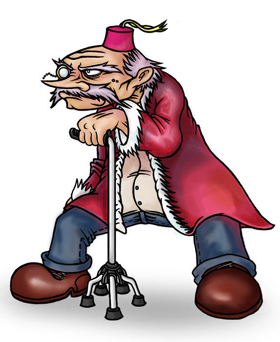 Grumpy Old Guy by ayyk92 on DeviantArt
